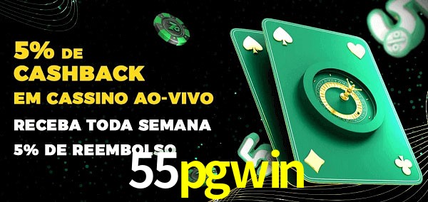 Promoções do cassino ao Vivo 55pgwin
